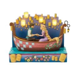 Enesco Gift Tangled Boat With LED Lanterns(Tangled Boat With Led Lanterns)