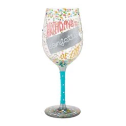 Enesco Gift Birthdays Are Confetti Glass(Birthdays Are Confetti Glass)