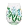 Enesco Gift Floral Fields Stemless Wine(Floral Fields Stemless Wine)