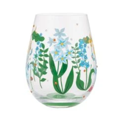 Enesco Gift Floral Fields Stemless Wine(Floral Fields Stemless Wine)