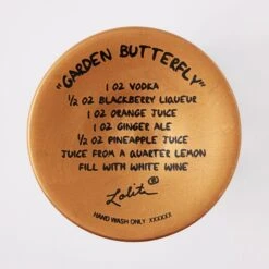 Enesco Gift Garden Butterfly Wine Glass(Garden Butterfly Wine Glass) -Holiday Gift Shop 6016969 6