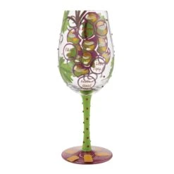 Enesco Gift Wine Not? Wine Glass(Wine Not Wine Glass)