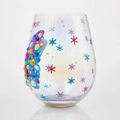 Enesco Gift Bejeweled Butterfly Stemless(Bejeweled Butterfly Stemless) -Holiday Gift Shop 6016973 2