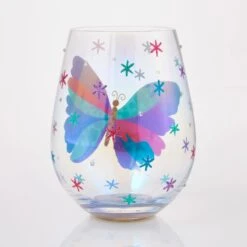 Enesco Gift Bejeweled Butterfly Stemless(Bejeweled Butterfly Stemless) -Holiday Gift Shop 6016973 3