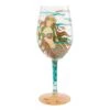 Enesco Gift Mystical Mermaid Wine Glass(Mystical Mermaid Wine Glass) -Holiday Gift Shop 6016979