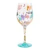 Enesco Gift Meow It Up Wine Glass(Meow It Up Wine Glass)