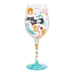 Enesco Gift Meow It Up Wine Glass(Meow It Up Wine Glass) -Holiday Gift Shop 6016982 4