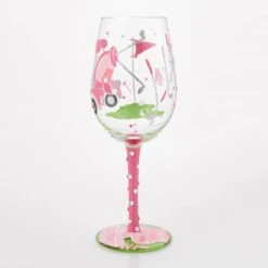 Enesco Gift Queen Of The Green Wine Glass(Queen Of The Green Wine Glass) -Holiday Gift Shop 6016983 2