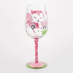 Enesco Gift Queen Of The Green Wine Glass(Queen Of The Green Wine Glass) -Holiday Gift Shop 6016983 3