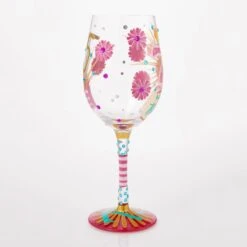 Enesco Gift Happy 75th Wine Glass(Happy 75th Wine Glass) 15 Enesco Gift Happy 75th Wine Glass(Happy 75th Wine Glass) -Holiday Gift Shop 6016992 4
