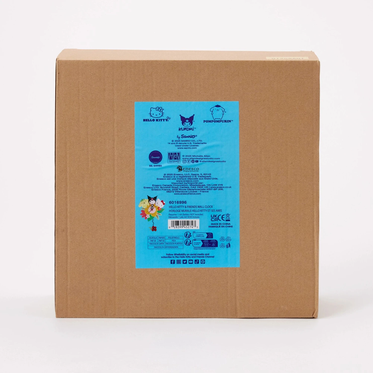 Enesco Gift Hello Kitty And Friends Clock(Hello Kitty And Friends Clock) 10 Enesco Gift Hello Kitty And Friends Clock(Hello Kitty And Friends Clock) - Image 8