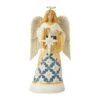 Enesco Gift Blue & Gold Angel Figurine(Blue Gold Angel Figurine) -Holiday Gift Shop 6017006