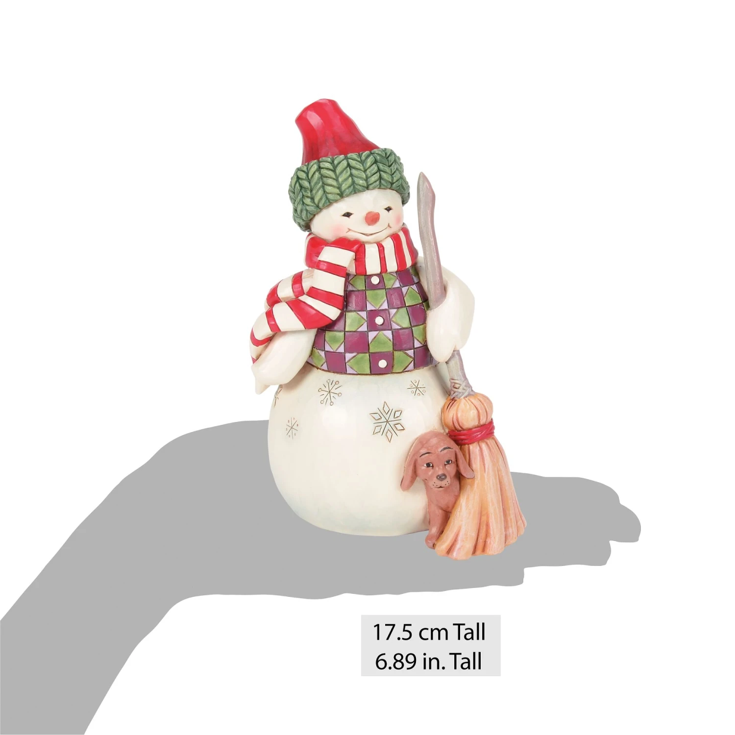 Enesco Gift Snowman With Dog Peeking Fig(Snowman With Dog Peeking Fig) 6 Enesco Gift Snowman With Dog Peeking Fig(Snowman With Dog Peeking Fig) - Image 4