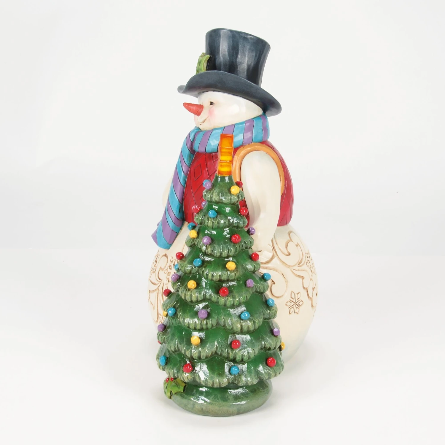 Enesco Gift Snowman With Vintage LED Tree(Snowman With Vintage Led Tree) 4 Enesco Gift Snowman With Vintage LED Tree(Snowman With Vintage Led Tree) - Image 2
