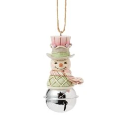 Enesco Gift Heartwood Sweets Snowman Bell(Heartwood Sweets Snowman Bell)