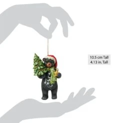 Enesco Gift Lodge Black Bear Ornament(Lodge Black Bear Ornament) -Holiday Gift Shop 6017035 20