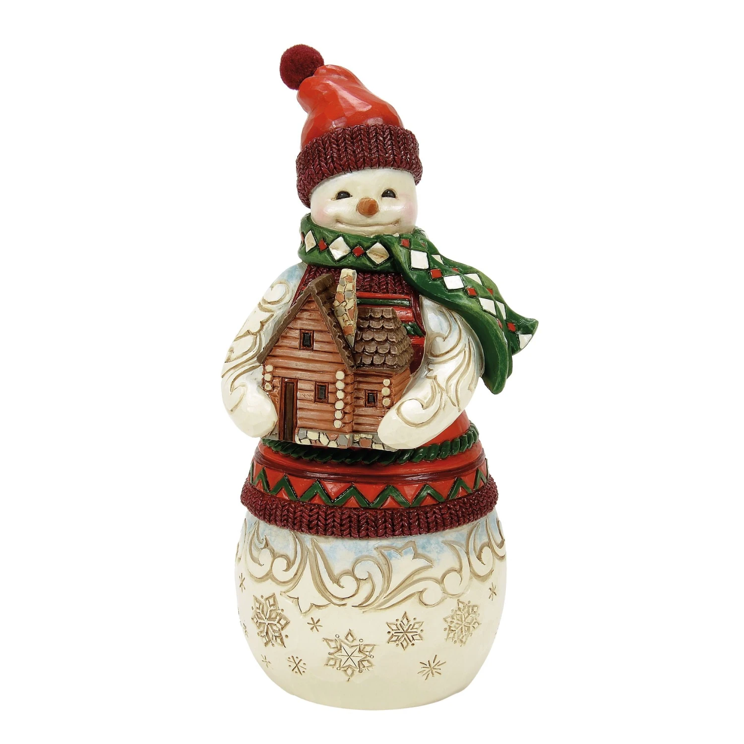 Enesco Gift Christmas At Lodge Snowman Fig(Christmas At Lodge Snowman Fig) 3 Enesco Gift Christmas At Lodge Snowman Fig(Christmas At Lodge Snowman Fig)