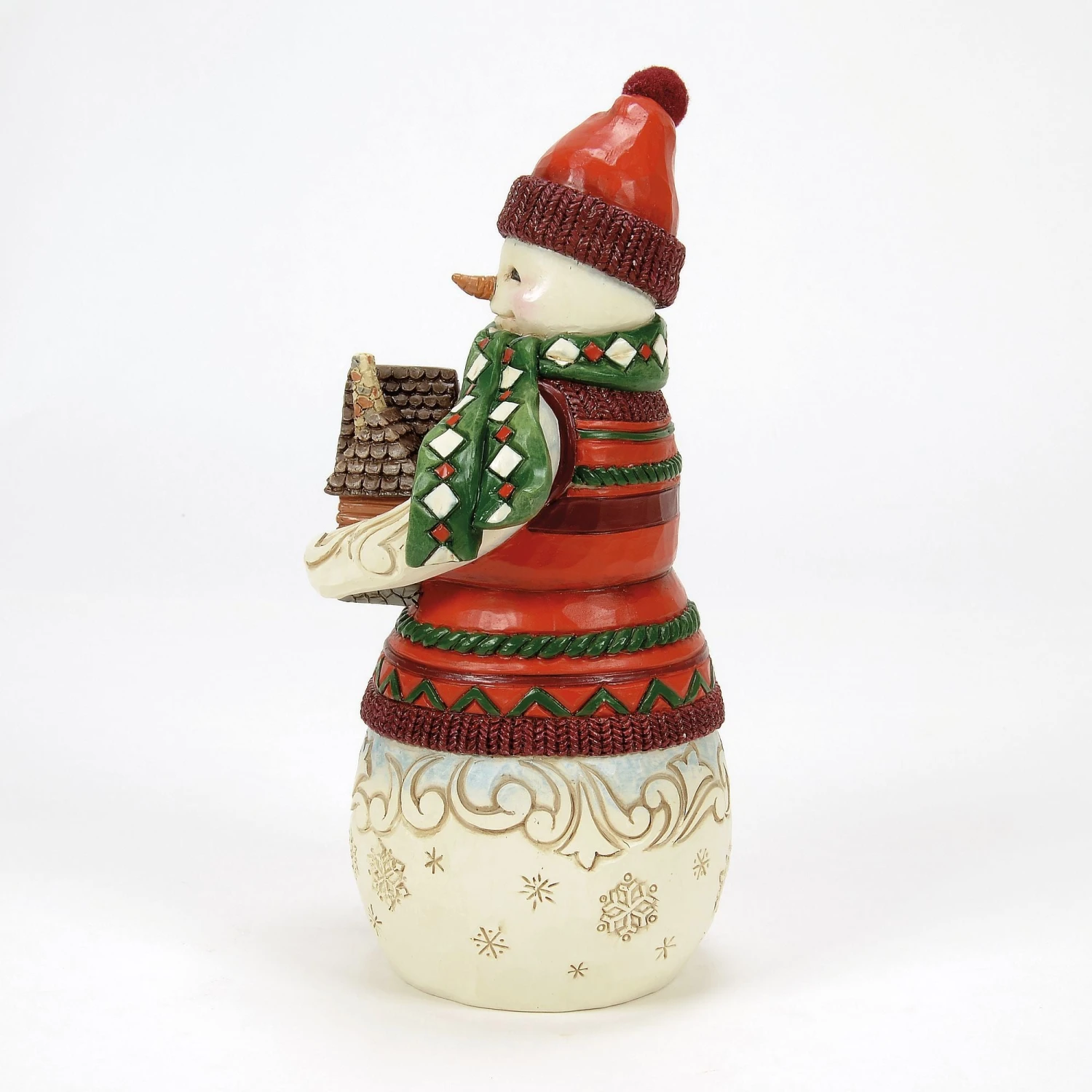 Enesco Gift Christmas At Lodge Snowman Fig(Christmas At Lodge Snowman Fig) 4 Enesco Gift Christmas At Lodge Snowman Fig(Christmas At Lodge Snowman Fig) - Image 2