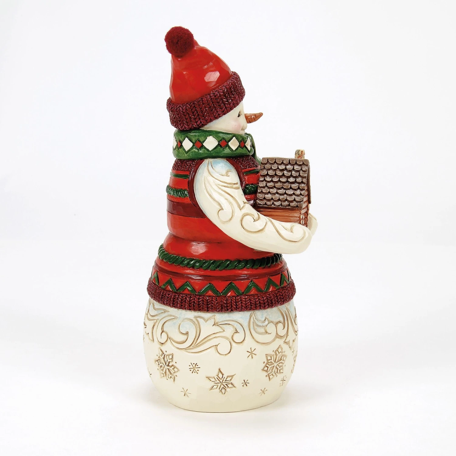 Enesco Gift Christmas At Lodge Snowman Fig(Christmas At Lodge Snowman Fig) 7 Enesco Gift Christmas At Lodge Snowman Fig(Christmas At Lodge Snowman Fig) - Image 5