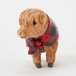 Enesco Gift Highland Glen Highland Calf(Highland Glen Highland Calf) -Holiday Gift Shop 6017041 2
