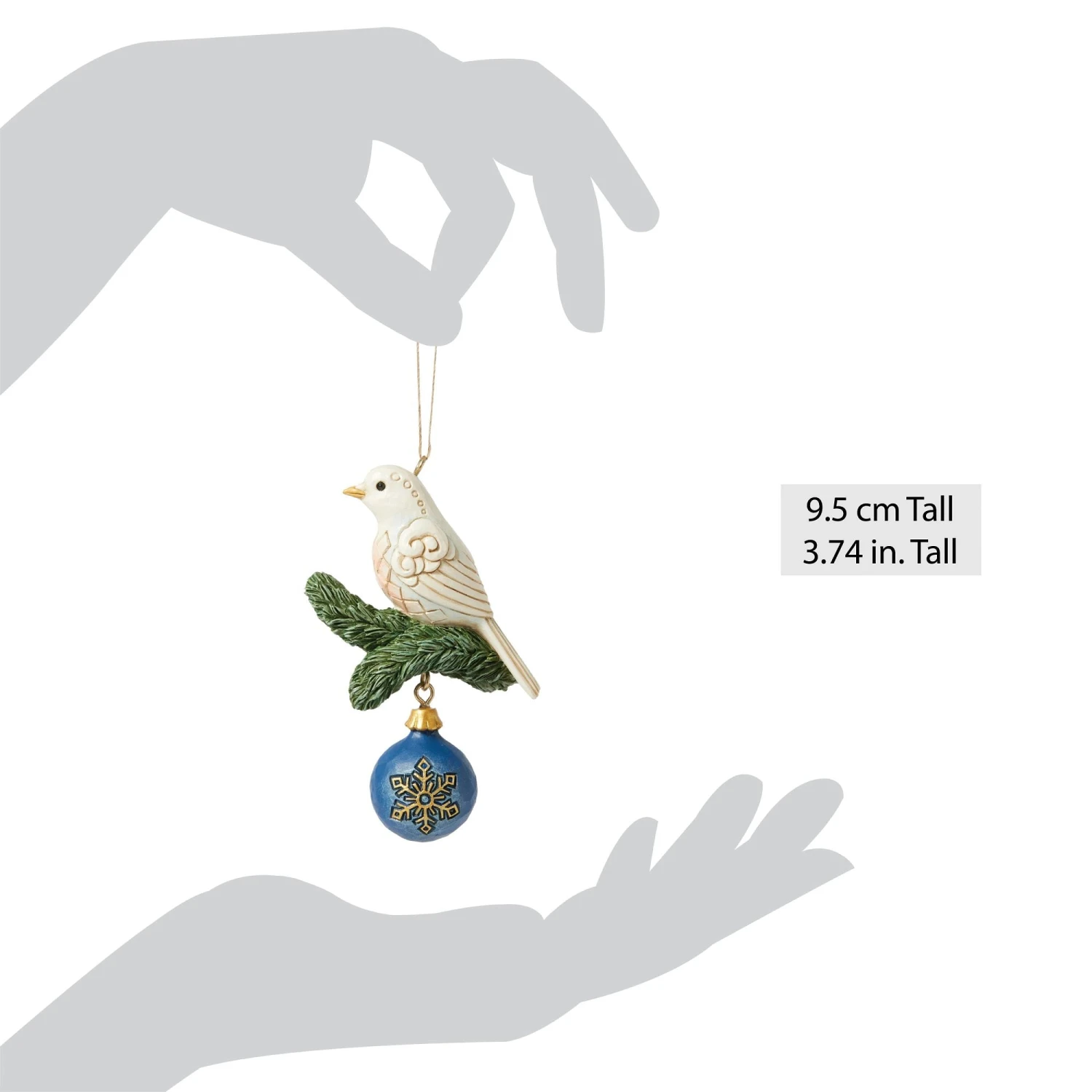 Enesco Gift Blue & Gold Dove Ornament(Blue Gold Dove Ornament) 6 Enesco Gift Blue & Gold Dove Ornament(Blue Gold Dove Ornament) - Image 4