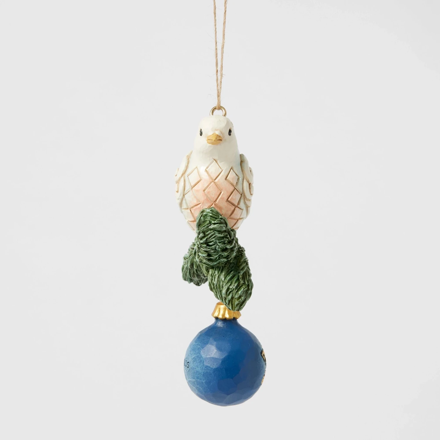 Enesco Gift Blue & Gold Dove Ornament(Blue Gold Dove Ornament) 7 Enesco Gift Blue & Gold Dove Ornament(Blue Gold Dove Ornament) - Image 5