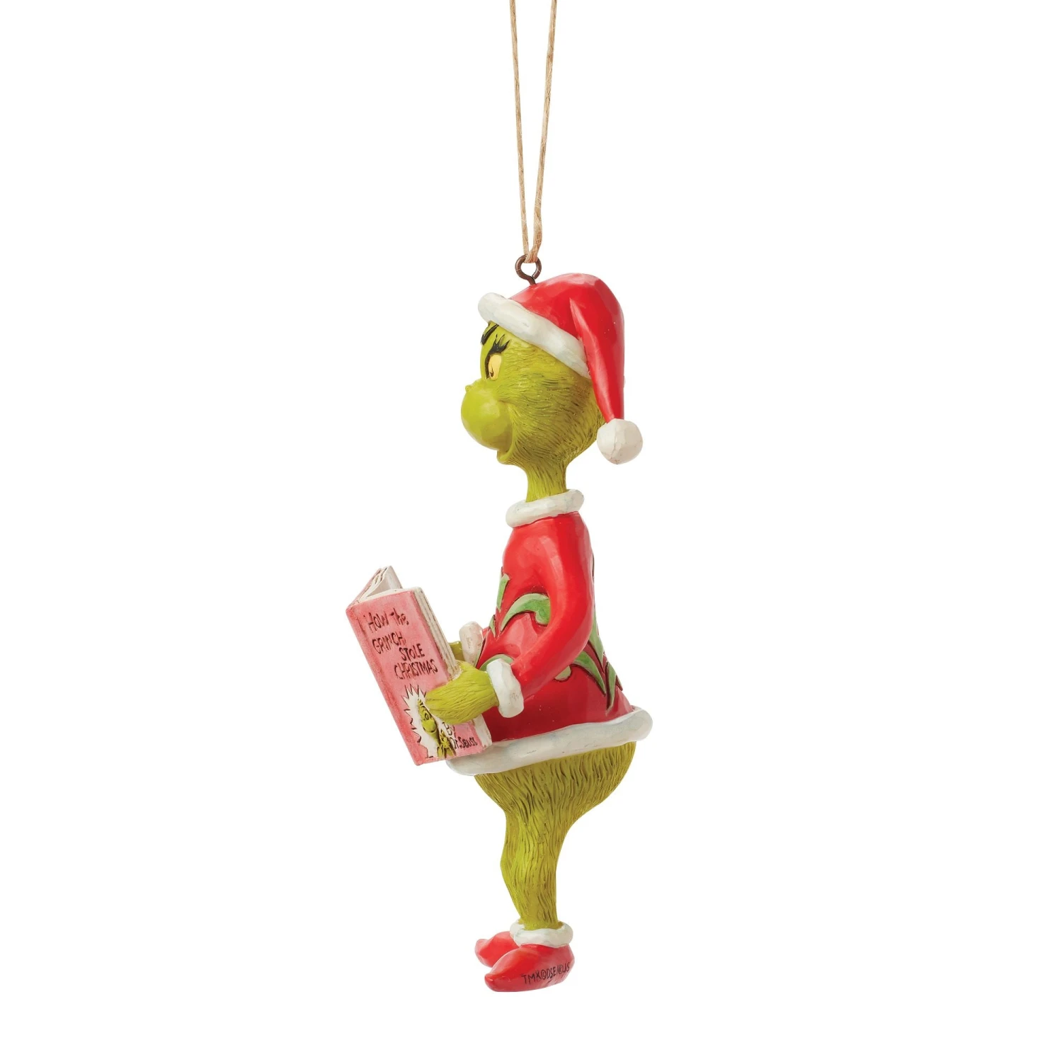 Enesco Gift Grinch With Book Ornament(Grinch With Book Ornament 2) 7 Enesco Gift Grinch With Book Ornament(Grinch With Book Ornament 2) - Image 5