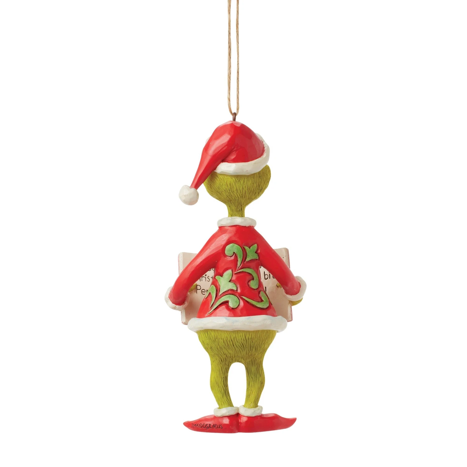 Enesco Gift Grinch With Book Ornament(Grinch With Book Ornament 2) 8 Enesco Gift Grinch With Book Ornament(Grinch With Book Ornament 2) - Image 6