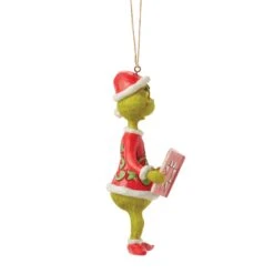 Enesco Gift Grinch With Book Ornament(Grinch With Book Ornament 2) 15 Enesco Gift Grinch With Book Ornament(Grinch With Book Ornament 2) -Holiday Gift Shop 6017074 5