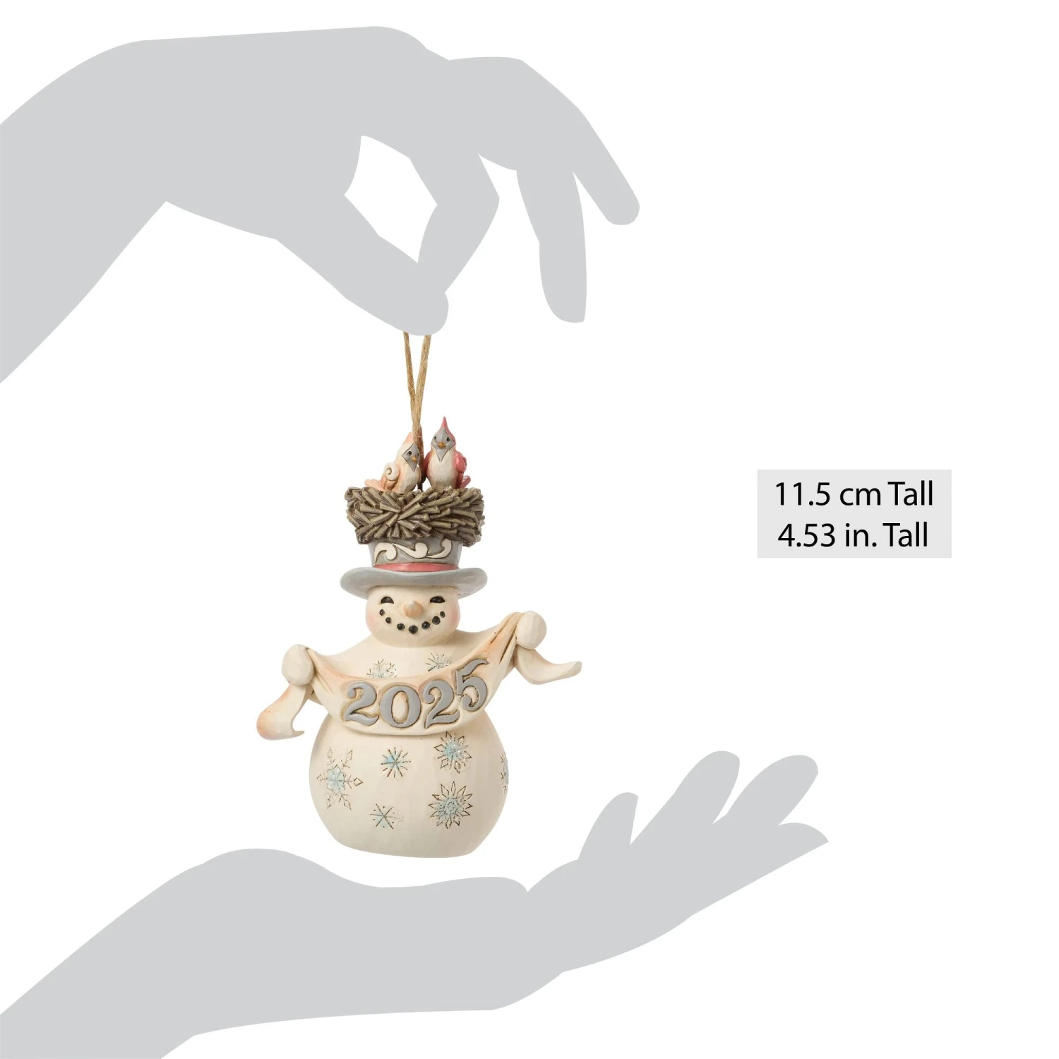 Enesco Gift Wdlnd Dated 2025 Snowman Orn(Wdlnd Dated 2025 Snowman Orn) 6 Enesco Gift Wdlnd Dated 2025 Snowman Orn(Wdlnd Dated 2025 Snowman Orn) - Image 4