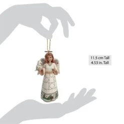 Enesco Gift Wdlnd Angel With Owl Orn(Wdlnd Angel With Owl Orn) -Holiday Gift Shop 6017184 20