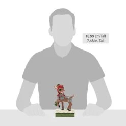 Enesco Gift Rudolph With Knit Hat(Rudolph With Knit Hat) -Holiday Gift Shop 6017193 20