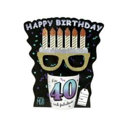 Enesco Gift 40 Birthday Mug With Glasses(40 Birthday Mug With Glasses)