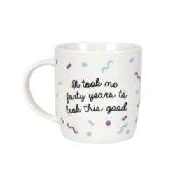 Enesco Gift 40 Birthday Mug With Glasses(40 Birthday Mug With Glasses) 8 Enesco Gift 40 Birthday Mug With Glasses(40 Birthday Mug With Glasses) -Holiday Gift Shop 6017207 2