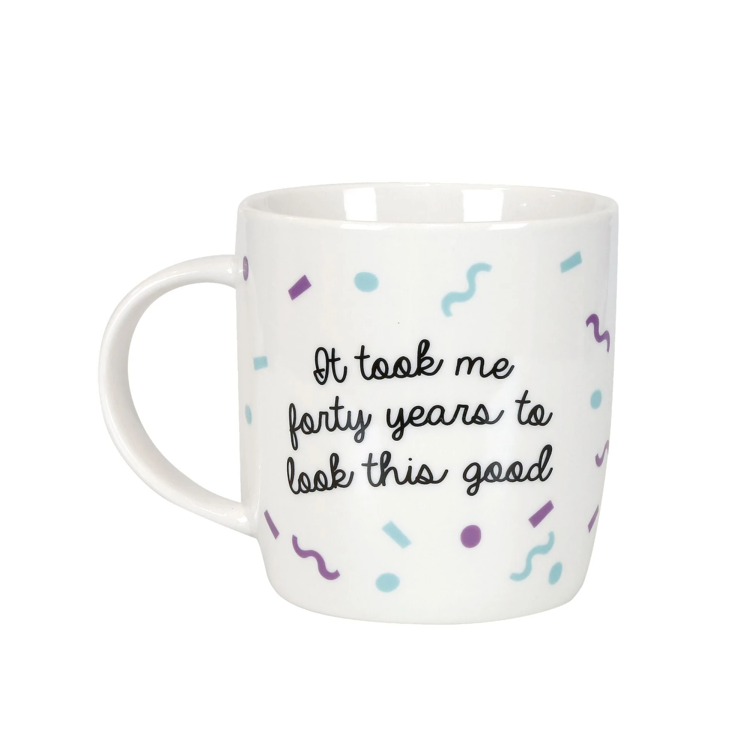 Enesco Gift 40 Birthday Mug With Glasses(40 Birthday Mug With Glasses) 5 Enesco Gift 40 Birthday Mug With Glasses(40 Birthday Mug With Glasses) - Image 3