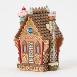 Enesco Gift Hershey Gingerbread House(Hershey Gingerbread House) -Holiday Gift Shop 6017222 2