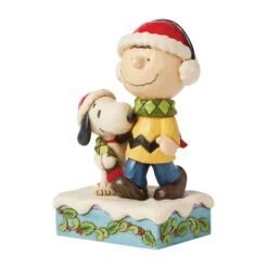 Enesco Gift Charlie & Snoopy Wearing Scarf(Charlie Snoopy Wearing Scarf) -Holiday Gift Shop 6017237 2