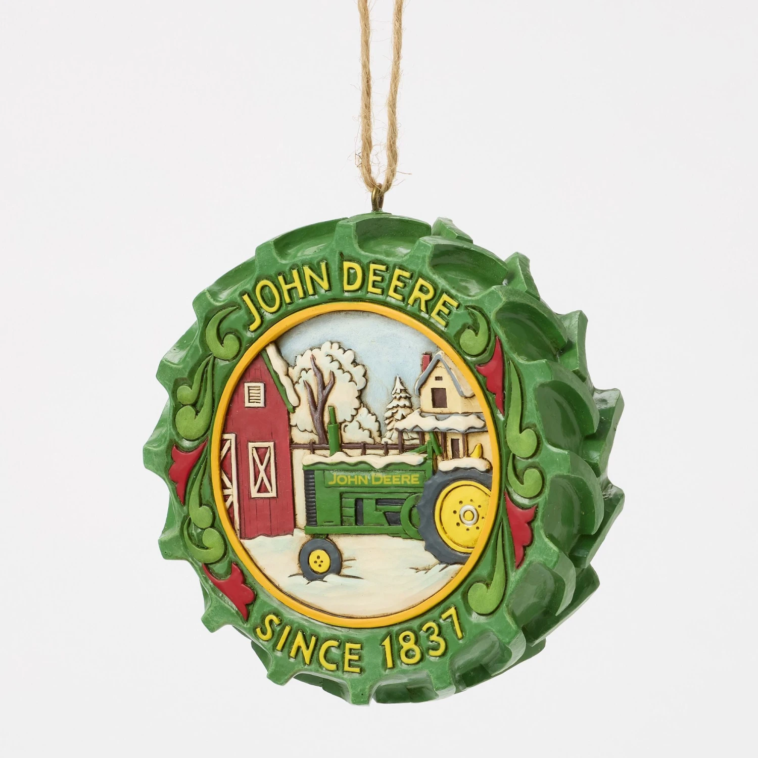 Enesco Gift Tractor Tire With Scene Orn(Tractor Tire With Scene Orn) 4 Enesco Gift Tractor Tire With Scene Orn(Tractor Tire With Scene Orn) - Image 2