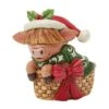 Enesco Gift Highland Cow In Basket Mini(Highland Cow In Basket Mini) -Holiday Gift Shop 6017278