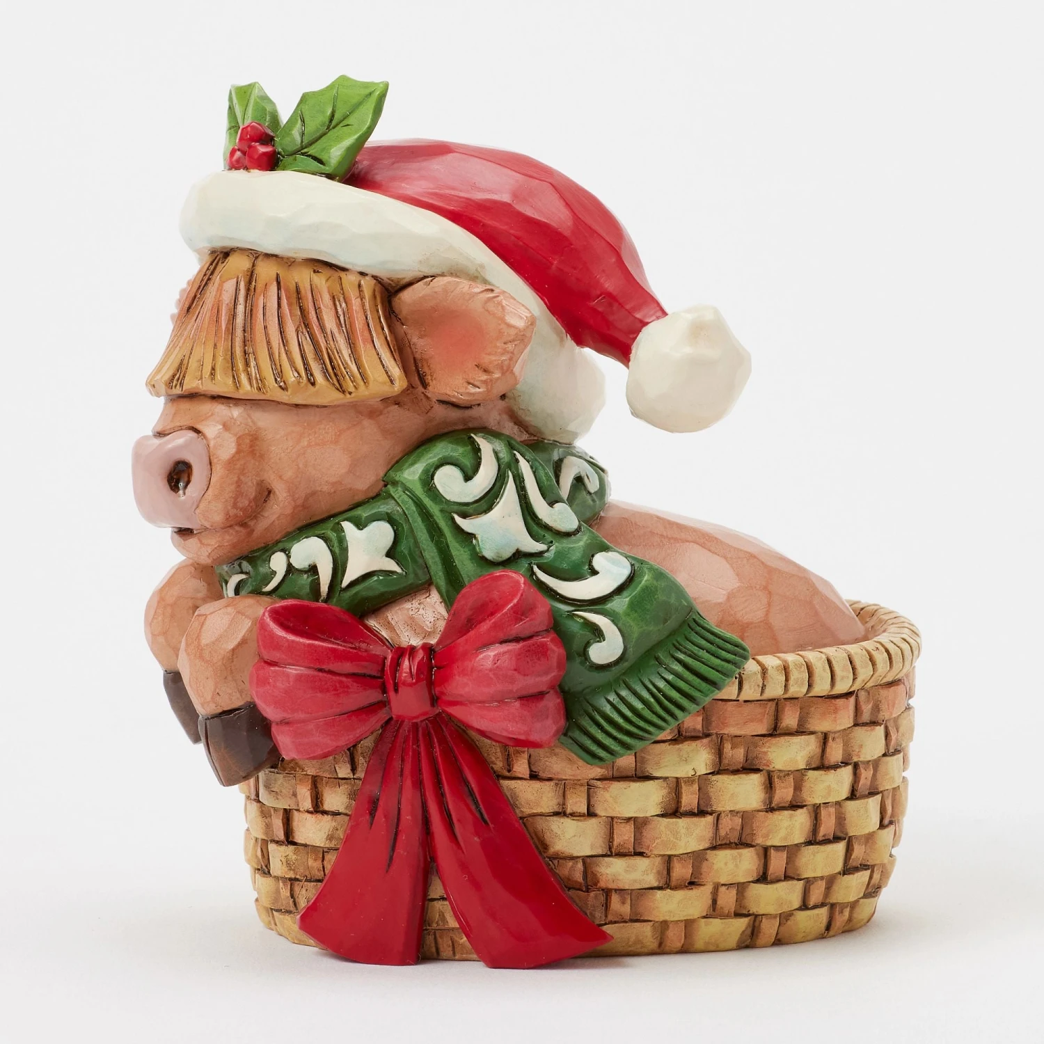 Enesco Gift Highland Cow In Basket Mini(Highland Cow In Basket Mini) 4 Enesco Gift Highland Cow In Basket Mini(Highland Cow In Basket Mini) - Image 2