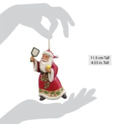 Enesco Gift Pickleball Santa Ornament(Pickleball Santa Ornament) 10 Enesco Gift Pickleball Santa Ornament(Pickleball Santa Ornament) -Holiday Gift Shop 6017300 20