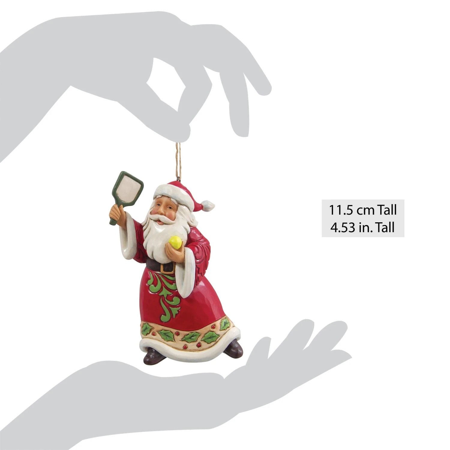Enesco Gift Pickleball Santa Ornament(Pickleball Santa Ornament) 6 Enesco Gift Pickleball Santa Ornament(Pickleball Santa Ornament) - Image 4