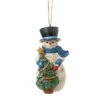 Enesco Gift Snowman With Tree Ornament(Snowman With Tree Ornament 1) -Holiday Gift Shop 6017301
