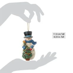 Enesco Gift Snowman With Tree Ornament(Snowman With Tree Ornament 1) -Holiday Gift Shop 6017301 20