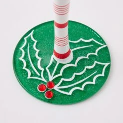 Enesco Gift Here Comes Santa Claus Glass(Here Comes Santa Claus Glass) -Holiday Gift Shop 6017343 5