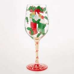 Enesco Gift Stockings With Care Wine Glass(Stockings With Care Wine Glass) 14 Enesco Gift Stockings With Care Wine Glass(Stockings With Care Wine Glass) -Holiday Gift Shop 6017392 3