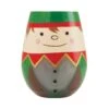 Enesco Gift Christmas Elf Stemless Wine(Christmas Elf Stemless Wine) -Holiday Gift Shop 6017394