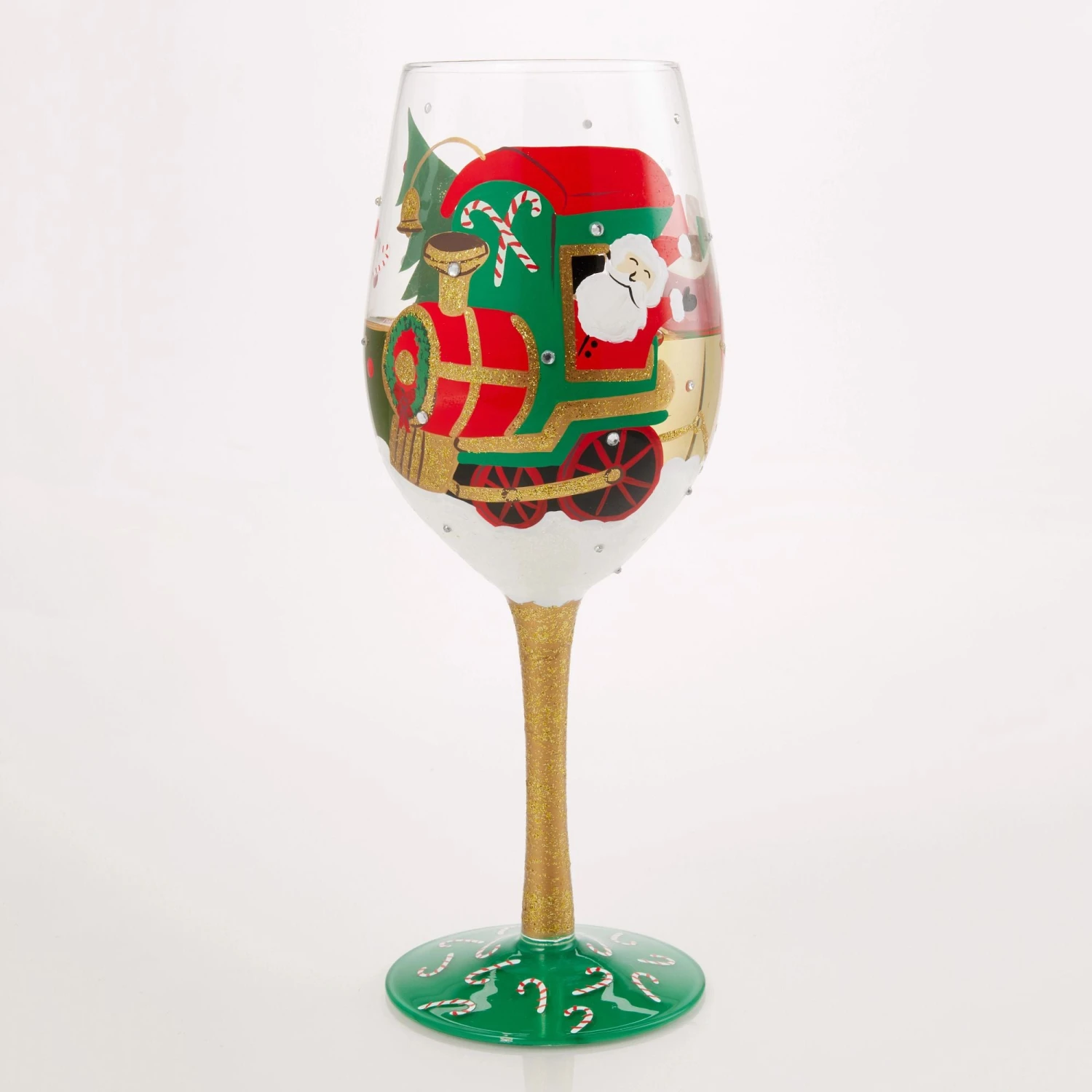 Enesco Gift Chuggin' Along Wine Glass(Chuggin Along Wine Glass) 4 Enesco Gift Chuggin' Along Wine Glass(Chuggin Along Wine Glass) - Image 2