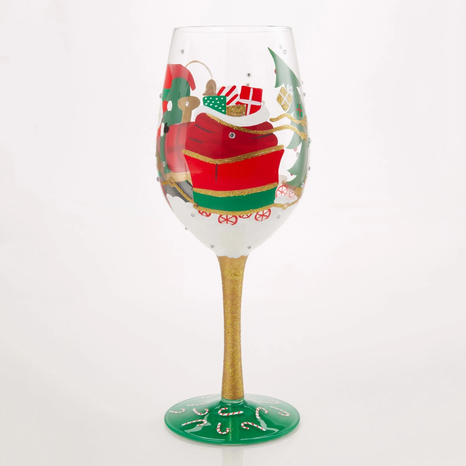 Enesco Gift Chuggin' Along Wine Glass(Chuggin Along Wine Glass) 5 Enesco Gift Chuggin' Along Wine Glass(Chuggin Along Wine Glass) - Image 3