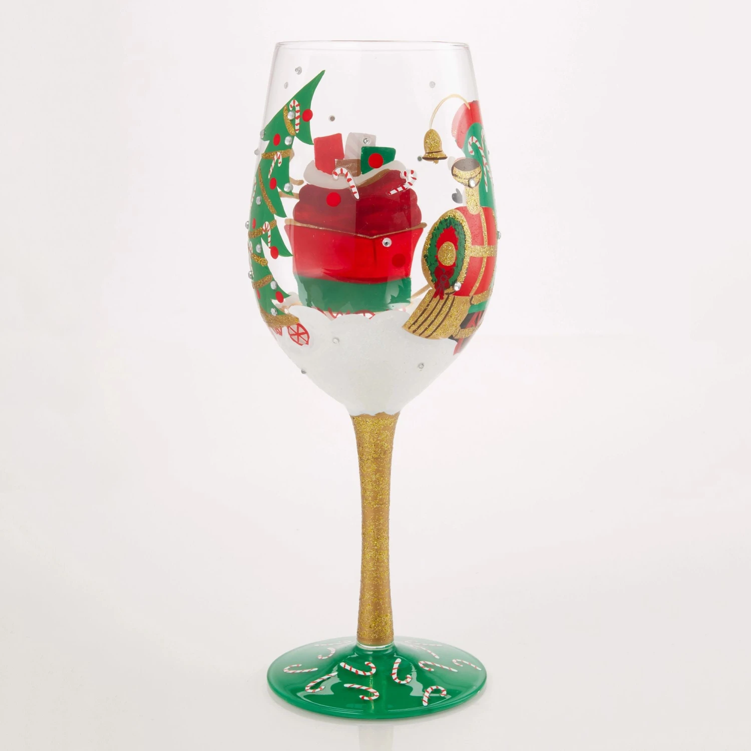 Enesco Gift Chuggin' Along Wine Glass(Chuggin Along Wine Glass) 8 Enesco Gift Chuggin' Along Wine Glass(Chuggin Along Wine Glass) - Image 6
